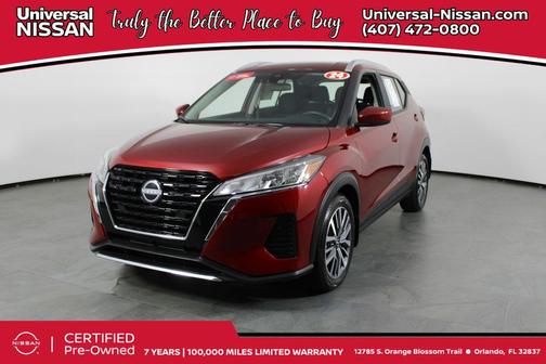 Scarlet Ember Tintcoat 2024 Nissan Kicks SV