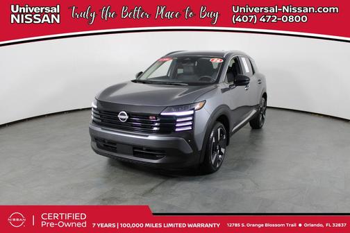 Gun Metallic 2026 Nissan Kicks SR