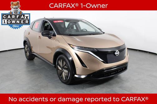 Sunrise Copper Pearl/Black Diamond Pearl 2023 Nissan ARIYA PREMIERE