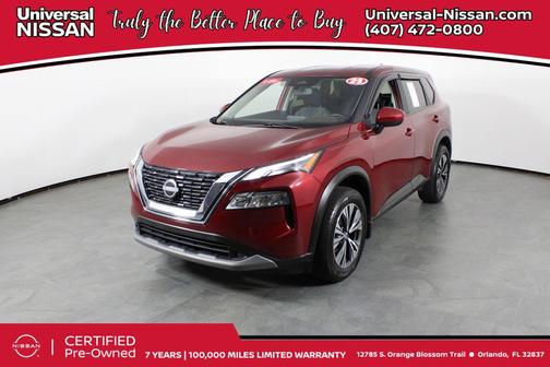 Scarlet Ember Tintcoat 2023 Nissan Rogue SV