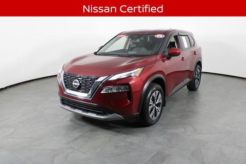 Scarlet Ember Tintcoat 2023 Nissan Rogue SV