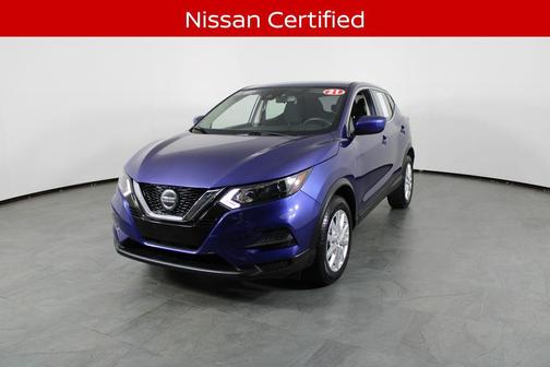 Caspian Blue Metallic 2021 Nissan Rogue Sport S