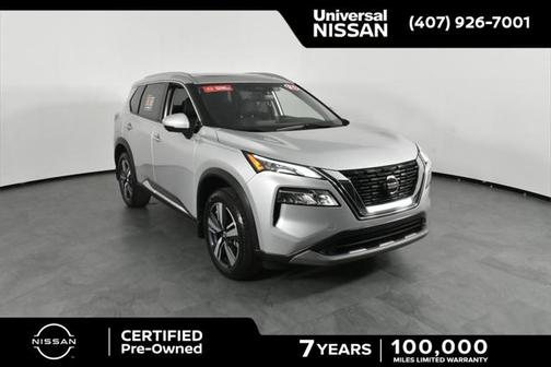 Brilliant Silver Metallic 2021 Nissan Rogue SL