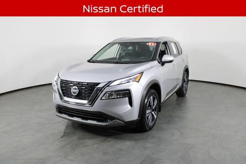 Brilliant Silver Metallic 2021 Nissan Rogue SL