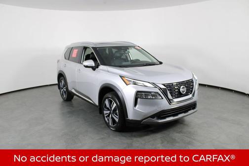 Brilliant Silver Metallic 2021 Nissan Rogue SL