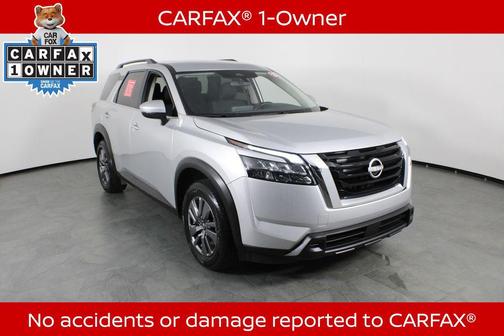 Brilliant Silver Metallic 2025 Nissan Pathfinder SV FWD