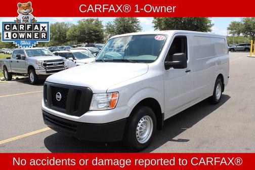 Brilliant Silver Metallic 2021 Nissan NV Cargo NV1500 S V6