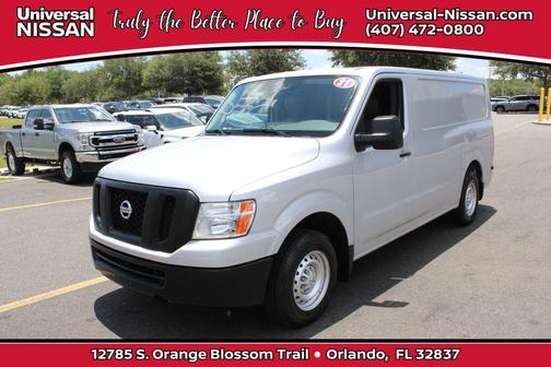 Brilliant Silver Metallic 2021 Nissan NV Cargo NV1500 S V6