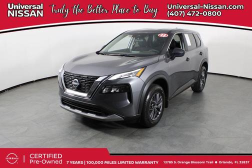 Gun Metallic 2023 Nissan Rogue S