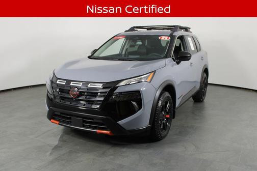 Boulder Gray Pearl 2025 Nissan Rogue Rock Creek