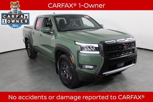 Tactical Green Metallic 2025 Nissan Frontier PRO-X