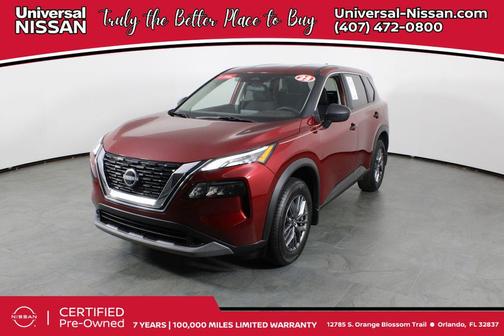Scarlet Ember Tintcoat 2023 Nissan Rogue S
