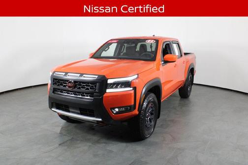 Afterburn Orange 2025 Nissan Frontier PRO-4X