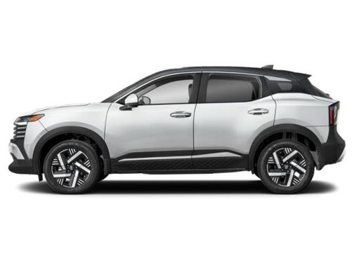 Aspen White Tricoat/Super Black 2027 Nissan Kicks SV
