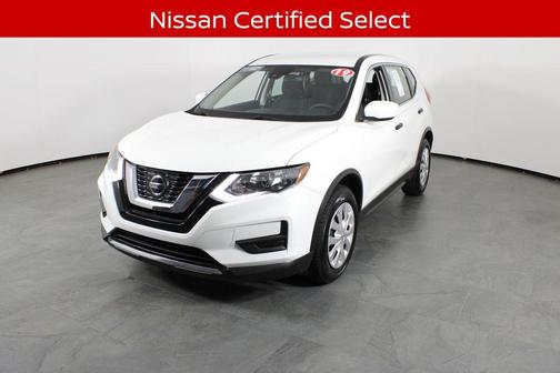 Glacier White 2019 Nissan Rogue S