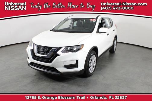 Glacier White 2019 Nissan Rogue S
