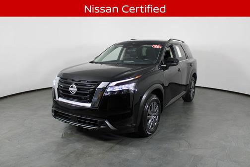 Super Black 2025 Nissan Pathfinder SV FWD