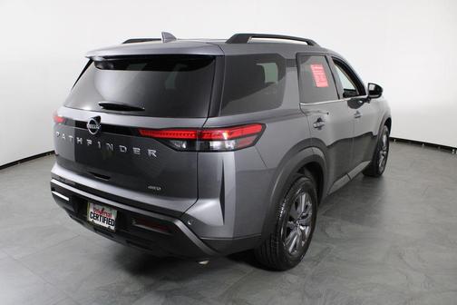 Gun Metallic 2025 Nissan Pathfinder SV 4WD