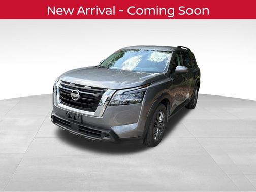 Gun Metallic 2025 Nissan Pathfinder SV 4WD