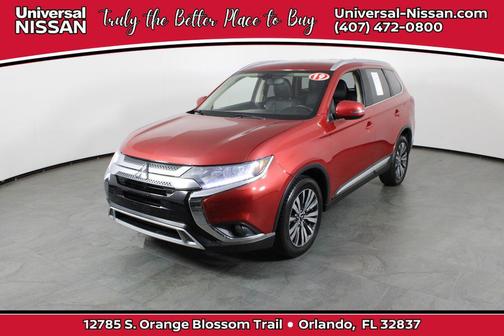 Rally Red Metallic 2019 Mitsubishi Outlander SEL S-AWC