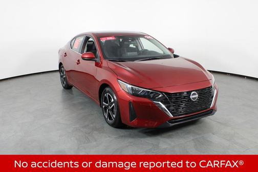 Scarlet Ember Tintcoat 2024 Nissan Sentra SV