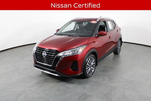 Scarlet Ember Tintcoat 2024 Nissan Kicks SV