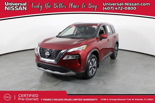 Scarlet Ember Tintcoat 2022 Nissan Rogue SV