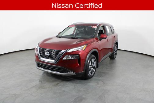 Scarlet Ember Tintcoat 2022 Nissan Rogue SV