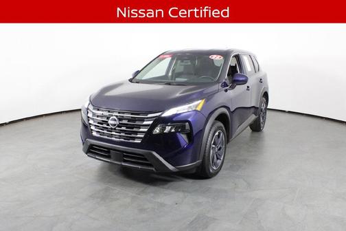 Deep Ocean Blue Pearl 2025 Nissan Rogue SV