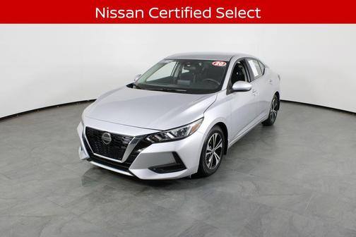 Brilliant Silver Metallic 2020 Nissan Sentra SV