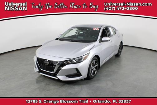 Brilliant Silver Metallic 2020 Nissan Sentra SV