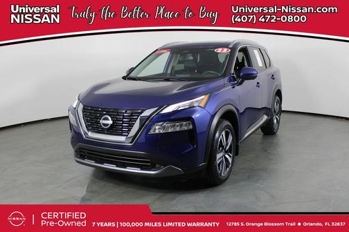 Caspian Blue Metallic 2023 Nissan Rogue SL