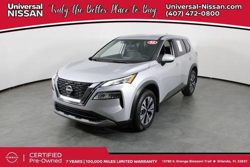 Brilliant Silver Metallic 2023 Nissan Rogue SV