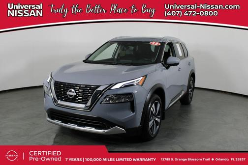 Boulder Gray Pearl 2023 Nissan Rogue Platinum