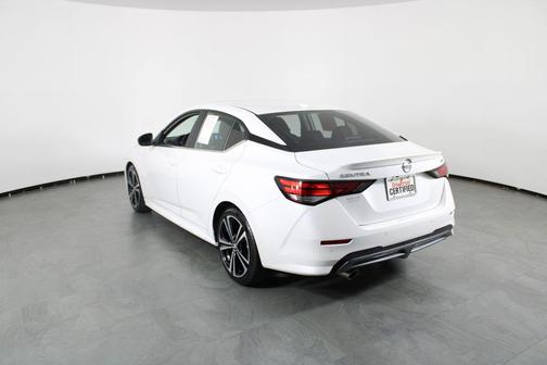 Aspen White Tricoat 2023 Nissan Sentra SR