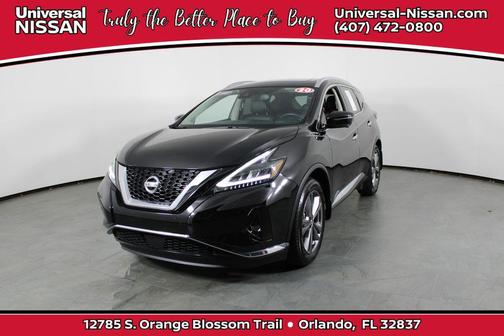 Super Black Metallic 2020 Nissan Murano Platinum FWD