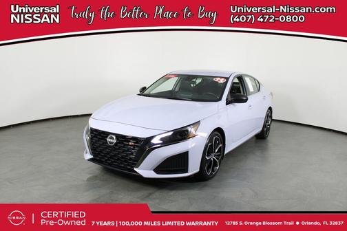 Gray Sky Pearl 2024 Nissan Altima SR FWD