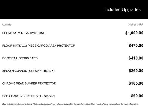 Baja Storm Metallic/Super Black 2025 Nissan Rogue Platinum