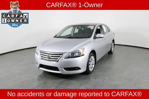 Brilliant Silver 2015 Nissan Sentra S