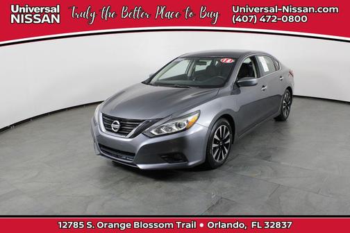 Gun Metallic 2018 Nissan Altima 2.5 SV