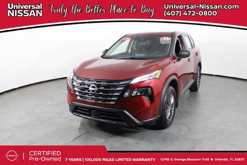 Scarlet Ember Tintcoat 2026 Nissan Rogue S