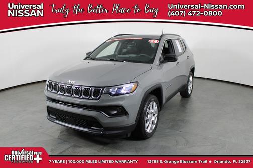 Sting-Gray Clearcoat 2024 Jeep Compass Latitude Lux