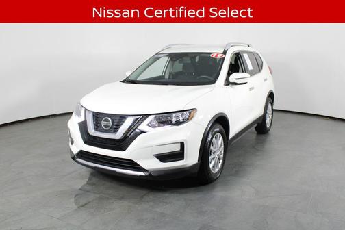 Glacier White 2019 Nissan Rogue S