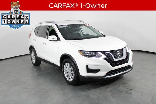 Glacier White 2019 Nissan Rogue S