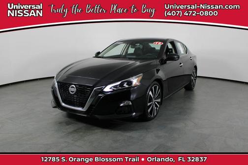 Super Black 2019 Nissan Altima 2.5 Platinum