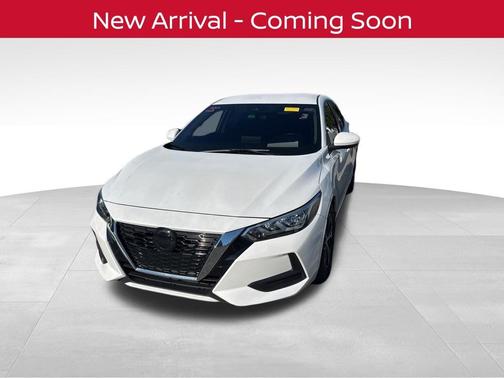 Aspen White TriCoat Pearl 2022 Nissan Sentra SV