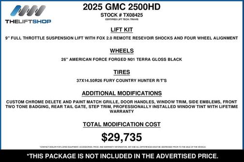 2025 GMC Sierra 2500 Denali Ultimate