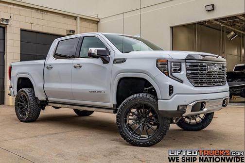 Glacier White Tricoat 2026 GMC Sierra 1500 Denali Ultimate