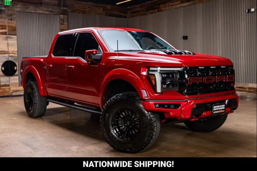 Rapid Red Metallic Tinted Clearcoat 2025 Ford F-150 Raptor
