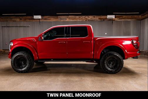 Rapid Red Metallic Tinted Clearcoat 2025 Ford F-150 Raptor